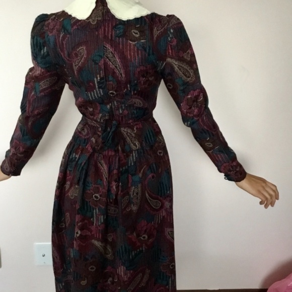 Act I New York Vintage Collared Dress Size 3 - Picture 4 of 7